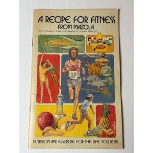 Vintage Mazola A Recipe For Fitness Booklet 1970s Nutrition Exercise‎ Ephemera